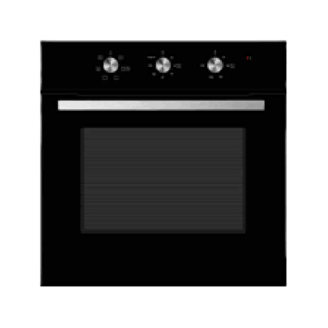 MIDEA 65M40M1-GL-60CM, Built-In Oven - Black 